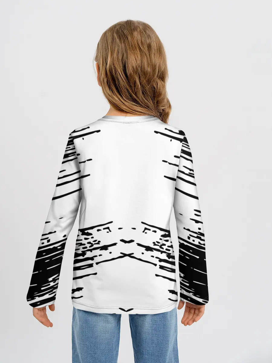 Детский лонгслив / black sabbath