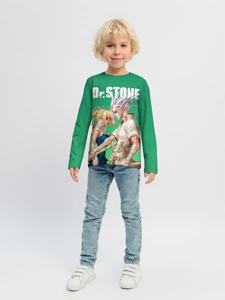 Детский лонгслив / Dr. Stone