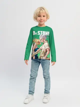 Детский лонгслив / Dr. Stone