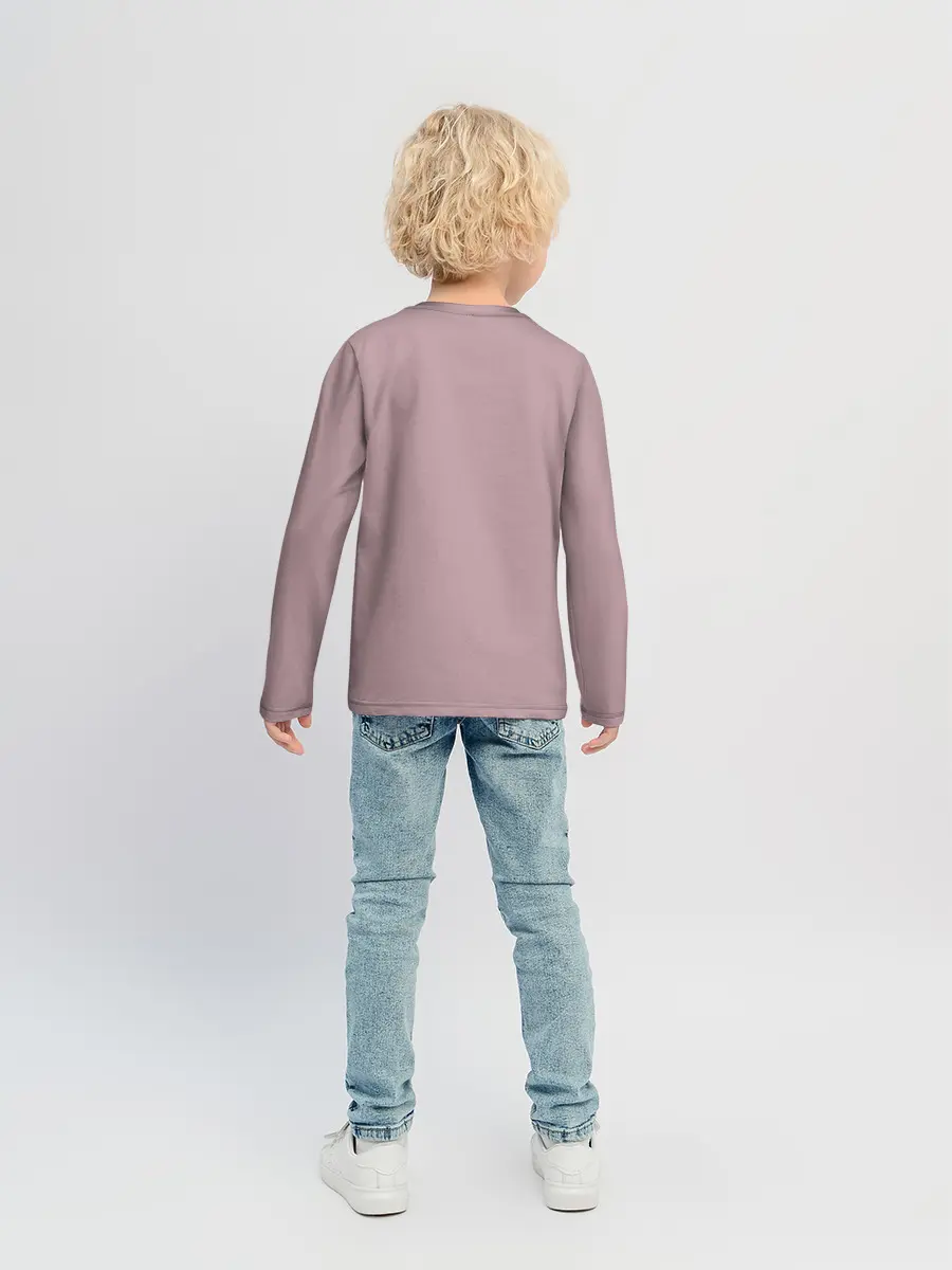 Детский лонгслив / No drama llama