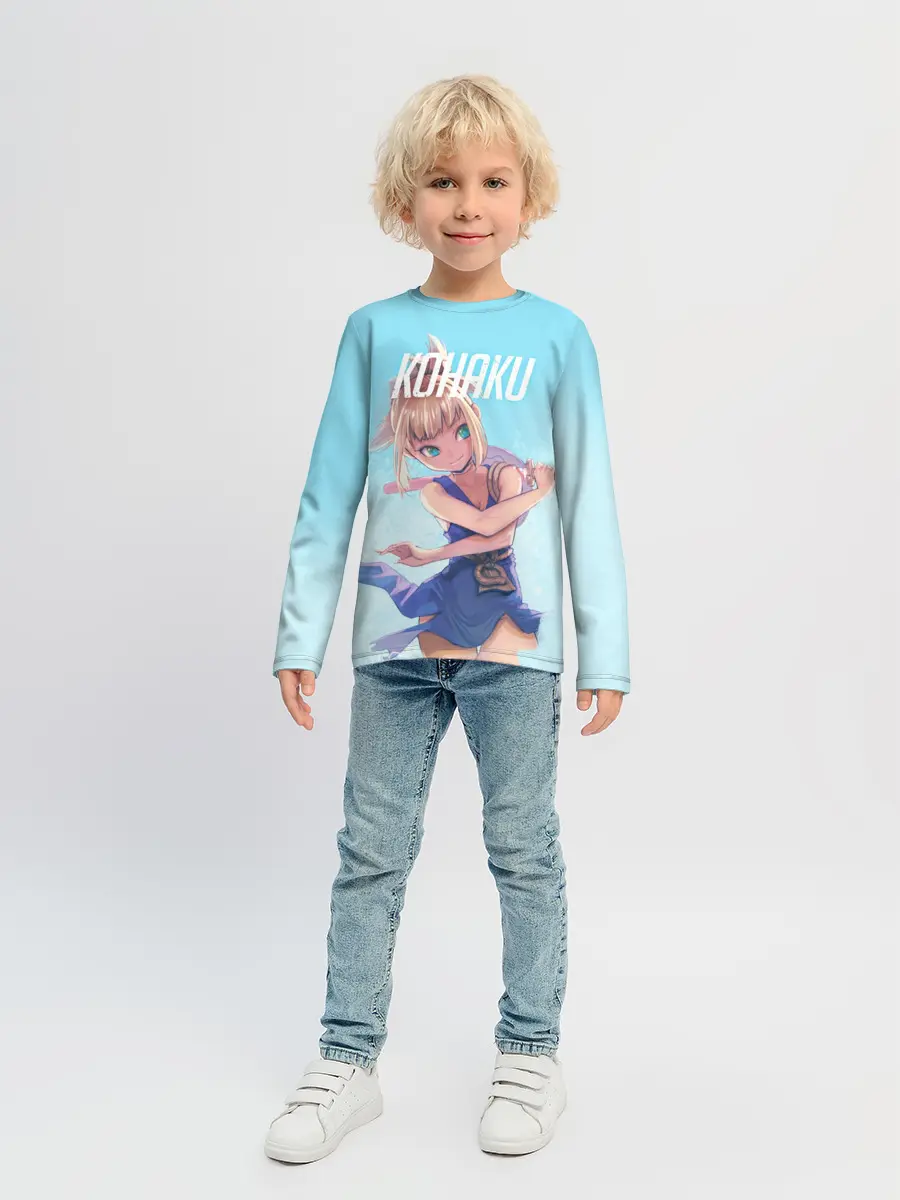 Детский лонгслив / Кохаку Доктор Стоун