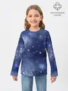 Детский лонгслив / Небо в стиле Стимпанк