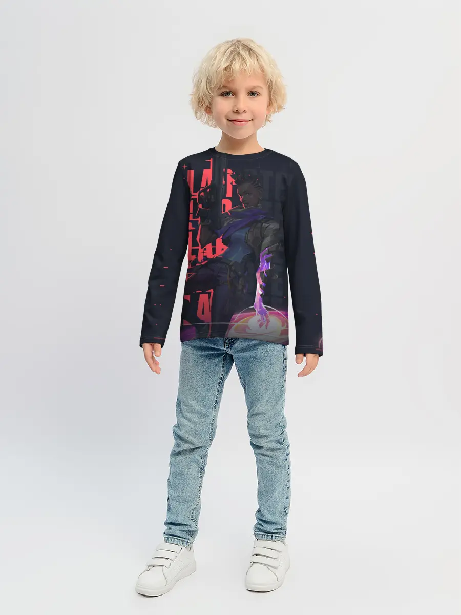 Детский лонгслив / Valorant: Astra