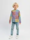 Детский лонгслив / Patchwork