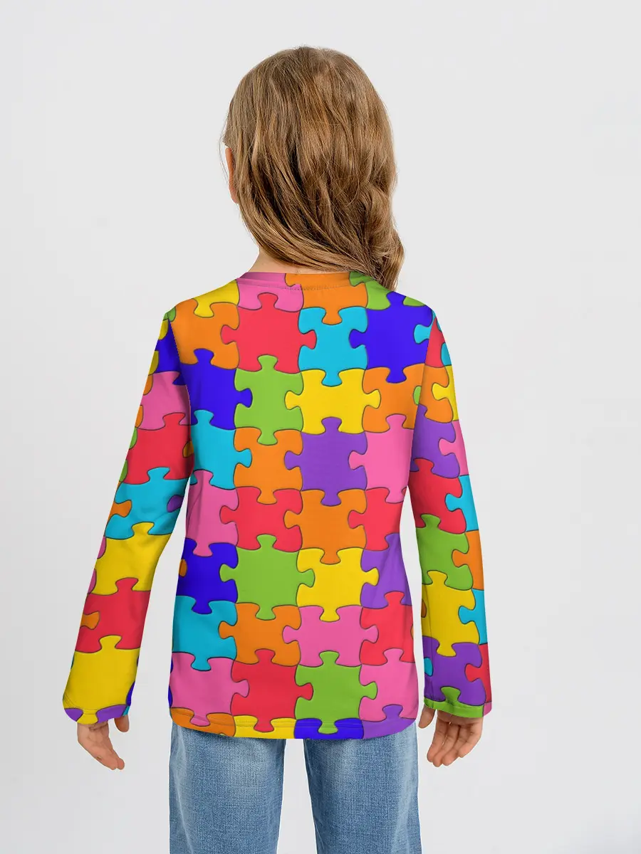 Детский лонгслив / Пазлы