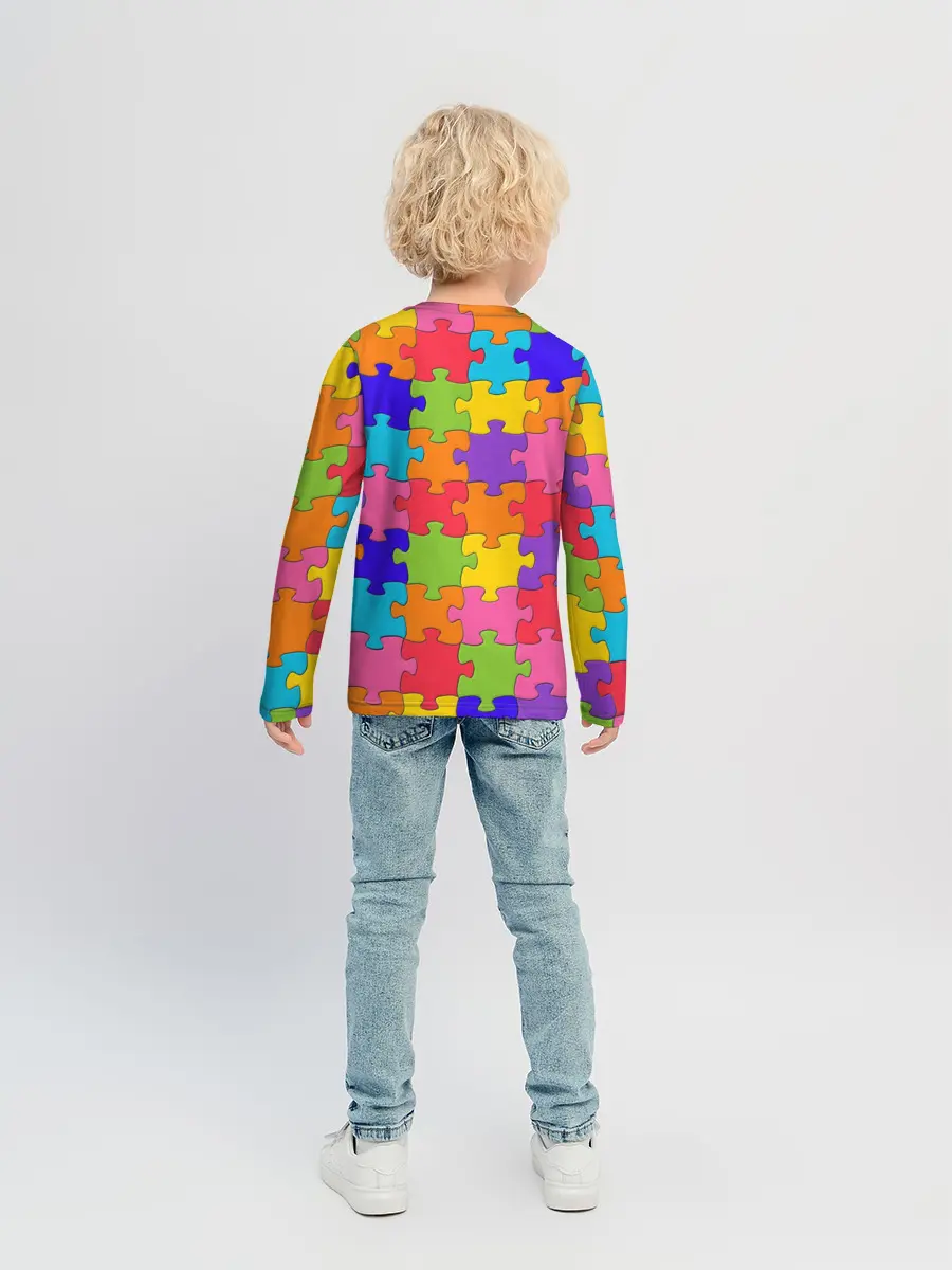 Детский лонгслив / Пазлы