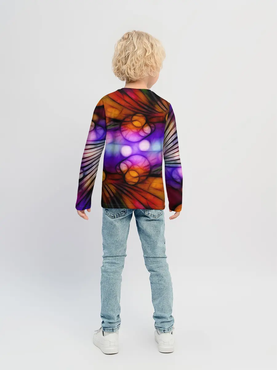 Детский лонгслив / Яркое преображение