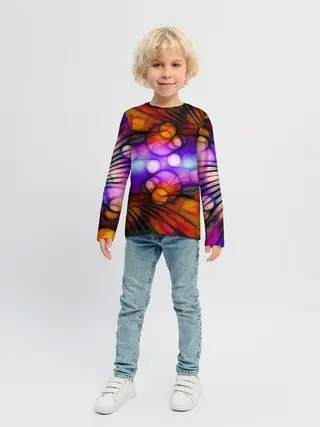 Детский лонгслив / Яркое преображение