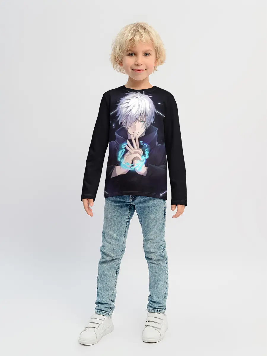Детский лонгслив / ГОДЖО САТОРУ | GOJO SATORU