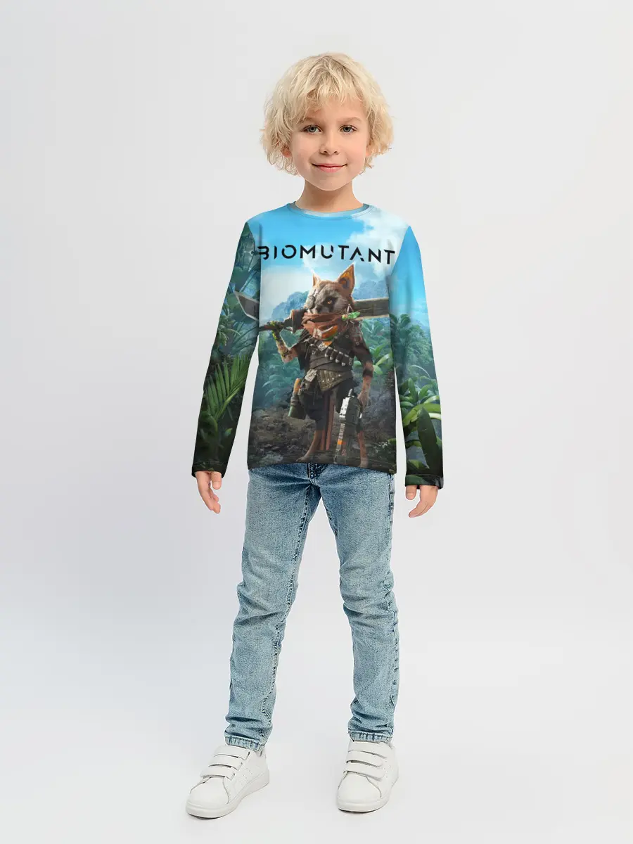 Детский лонгслив / Biomutant Биомутант