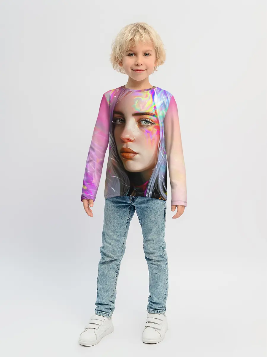 Детский лонгслив / Billie Eilish