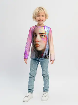 Детский лонгслив / Billie Eilish