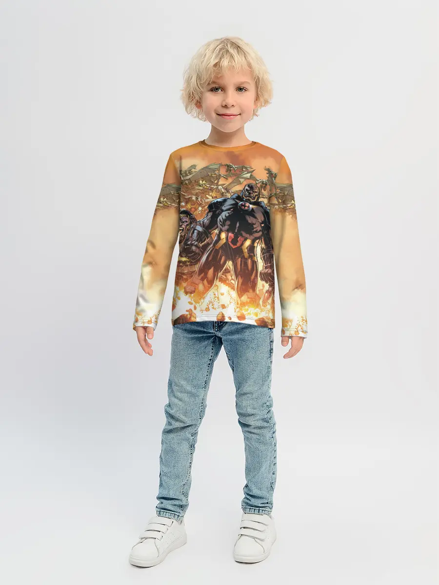 Детский лонгслив / Дарксайд и парадемоны