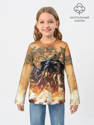 Детский лонгслив / Дарксайд и парадемоны