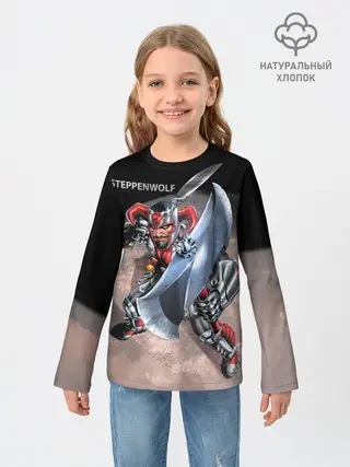 Детский лонгслив / Степпенвулф из комиксов