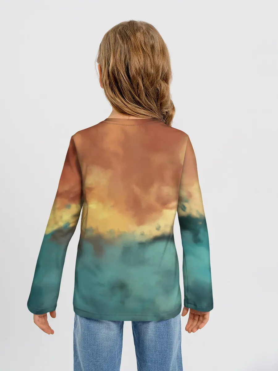 Детский лонгслив / The Flash, Superman V Darkseid