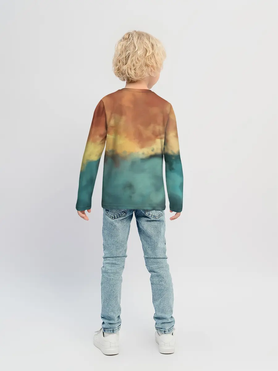 Детский лонгслив / The Flash, Superman V Darkseid