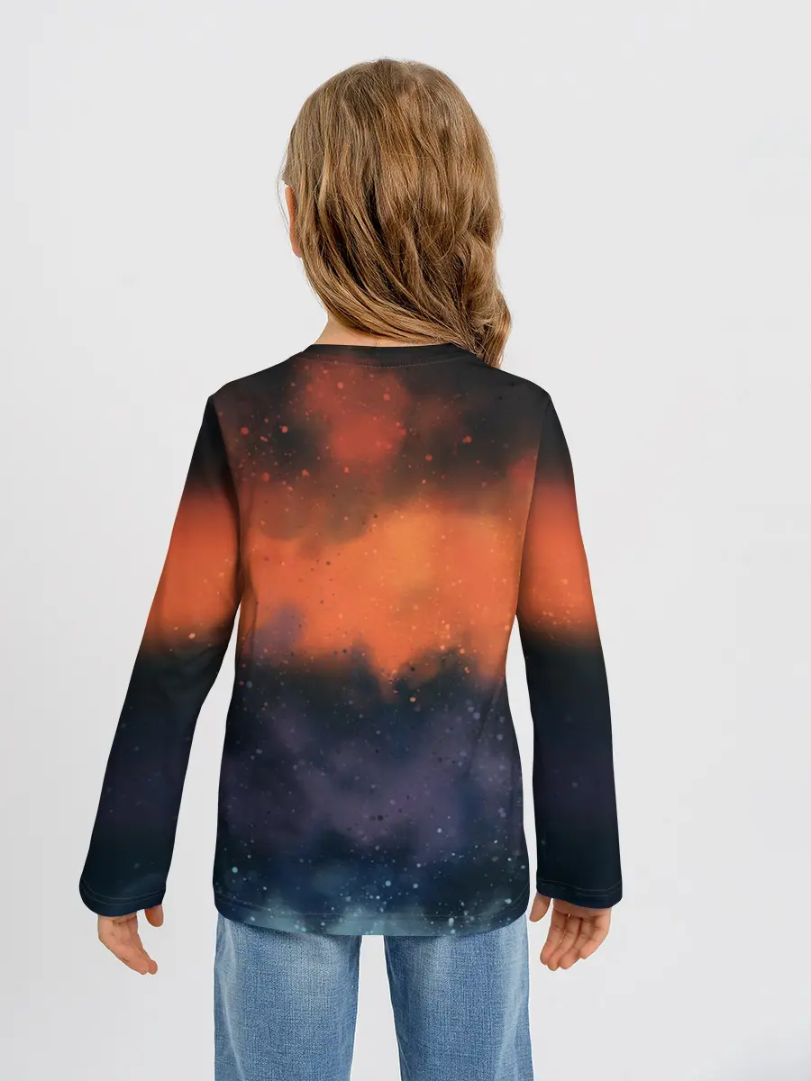 Детский лонгслив / Darkseid VS Justice League