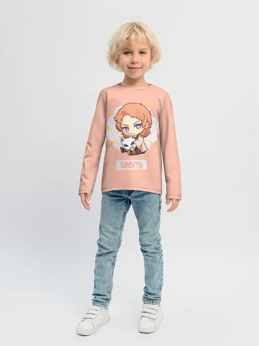 Детский лонгслив / Sabito Kimetsu no Yaiba