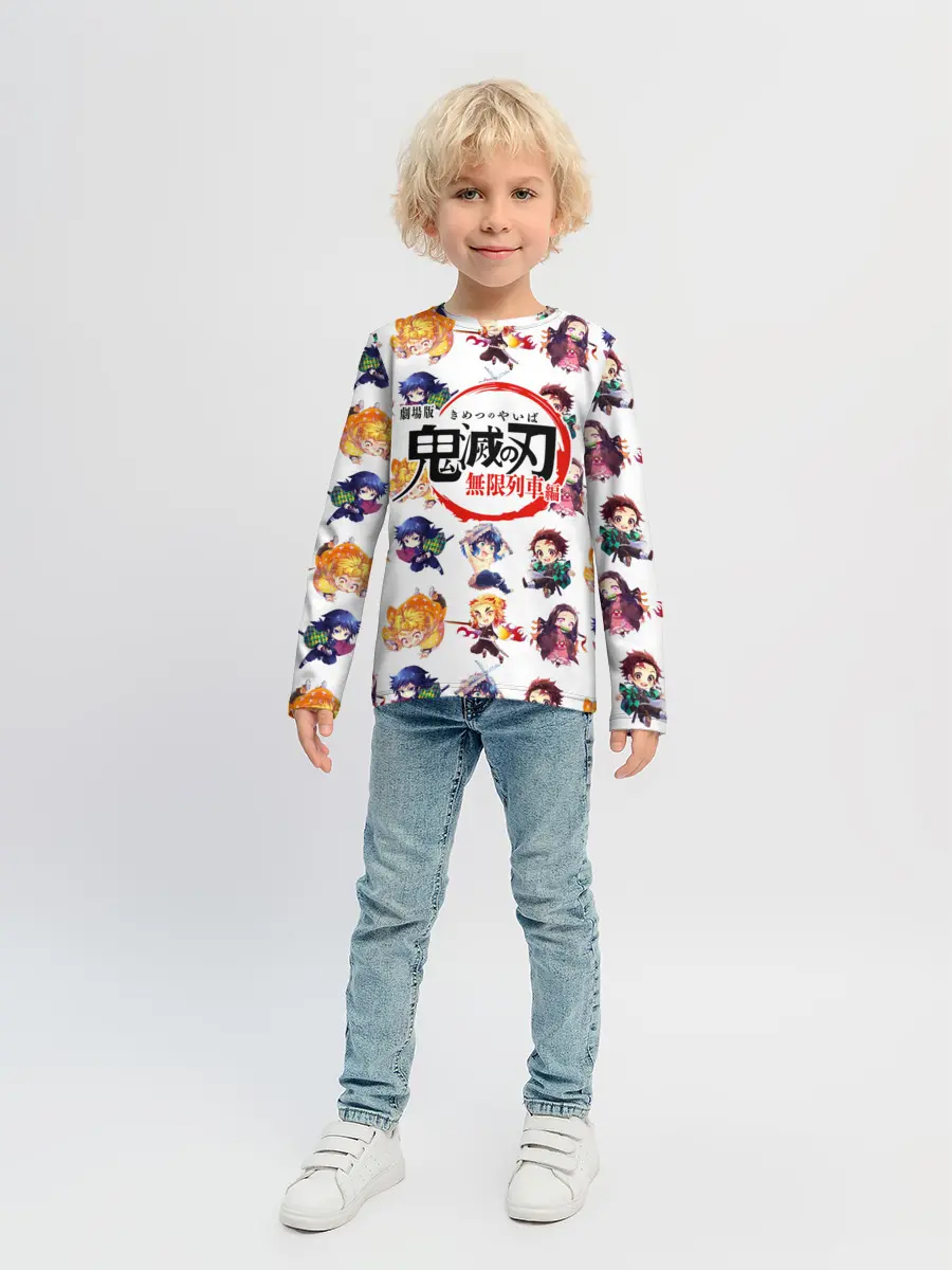Детский лонгслив / Персонажи Kimetsu no Yaiba
