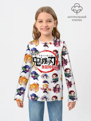 Детский лонгслив / Персонажи Kimetsu no Yaiba