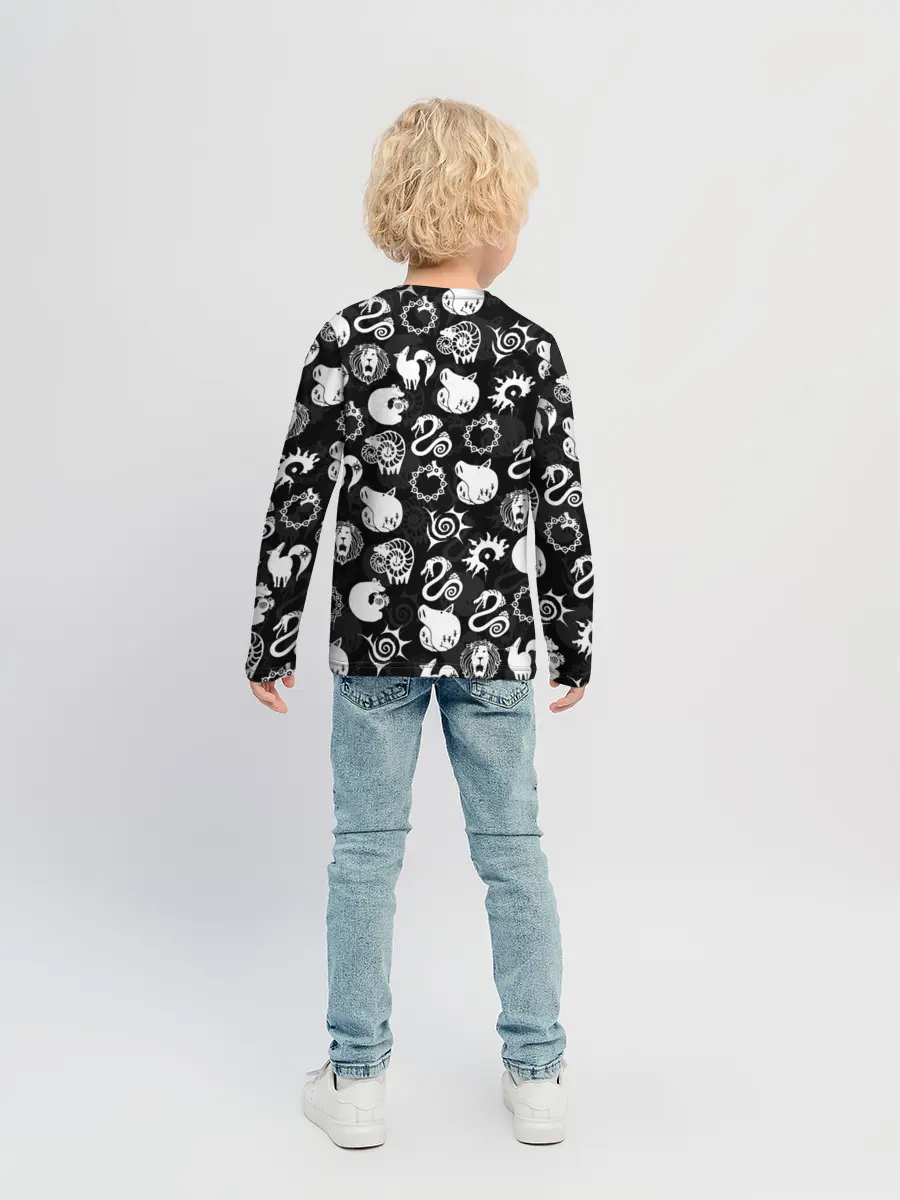 Детский лонгслив / SEVEN DEADLY SINS СИМВОЛЫ