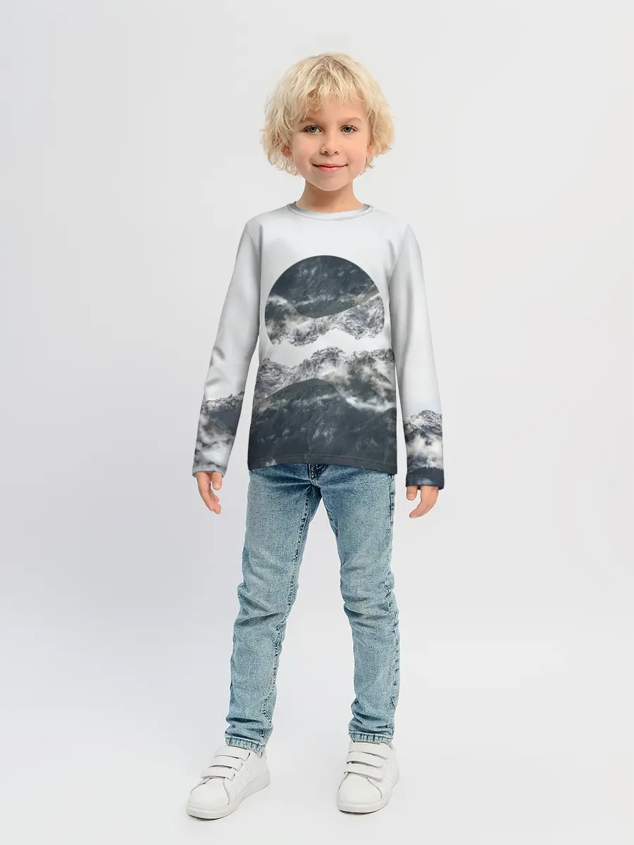 Детский лонгслив / Вершина Горы