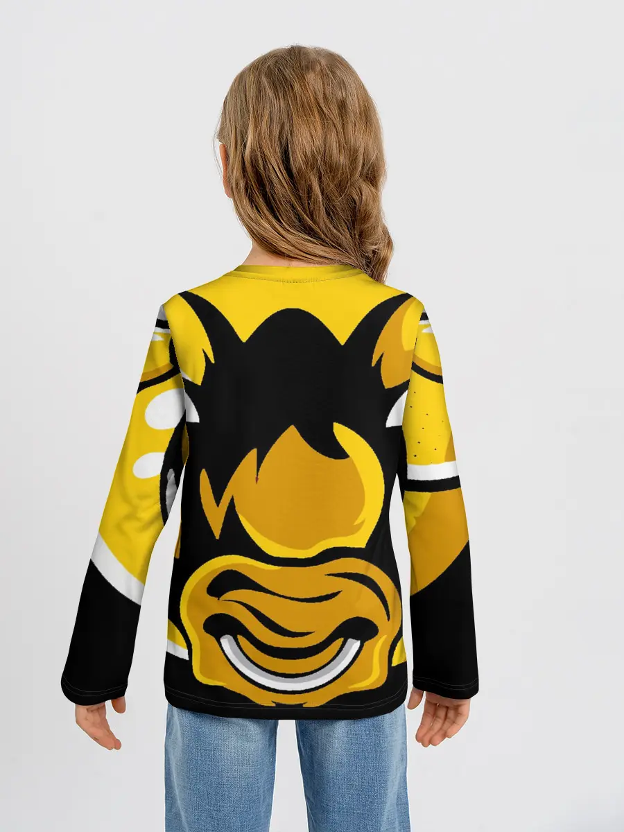 Детский лонгслив / Yellow Asia