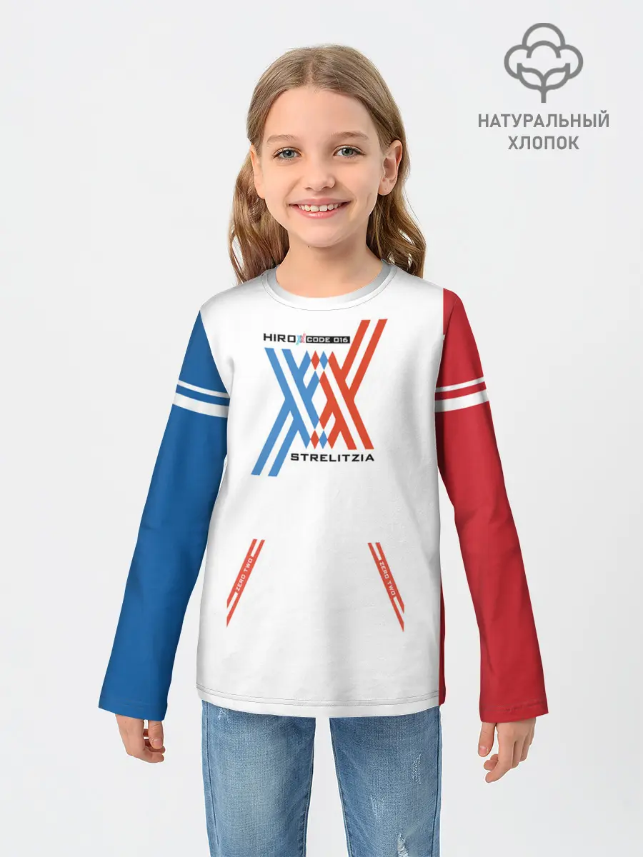 Детский лонгслив / Darling in the Franxx