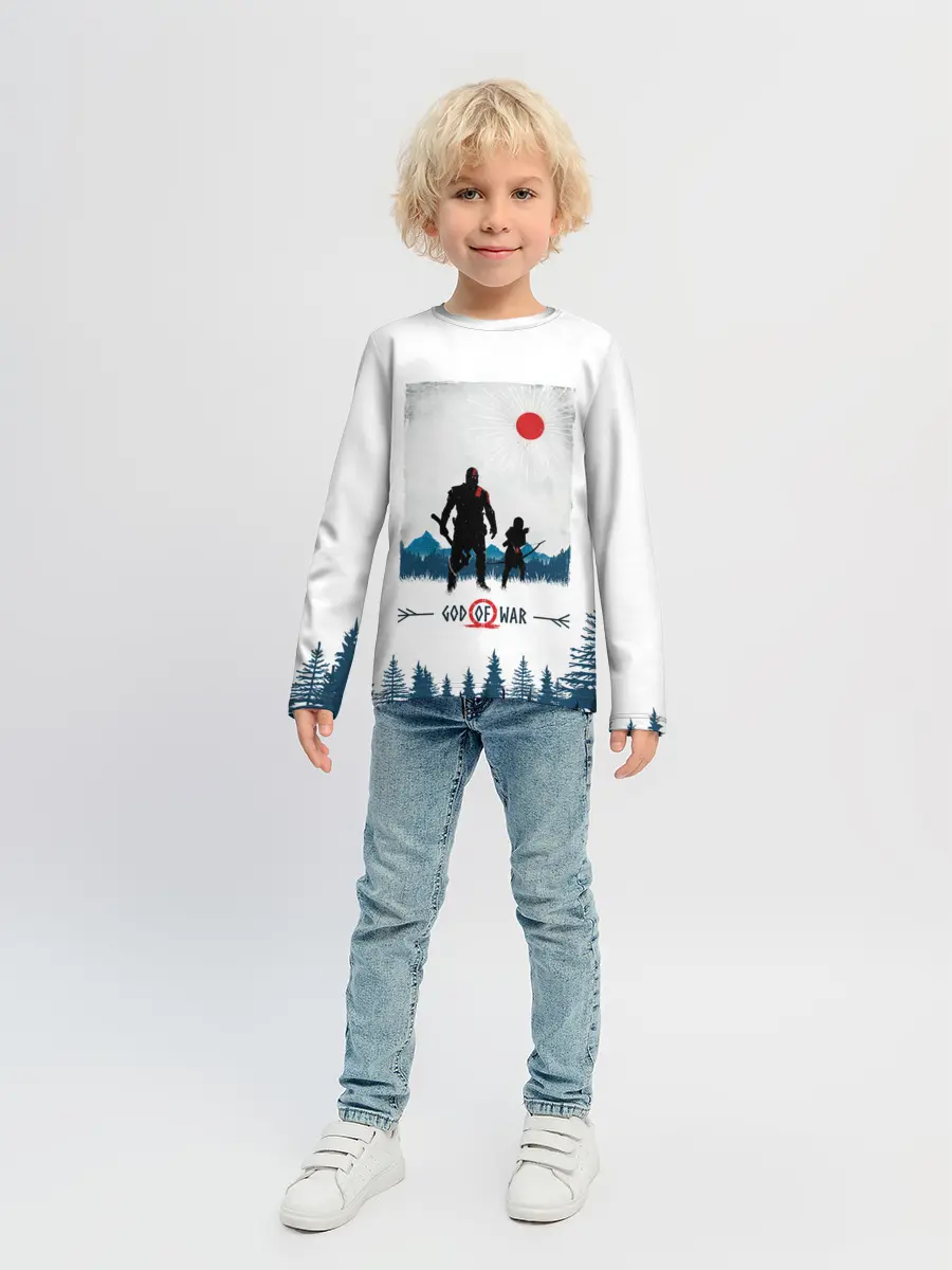Детский лонгслив / God whith son