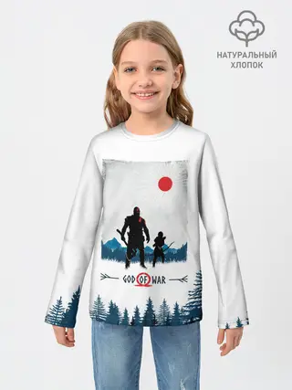 Детский лонгслив / God whith son