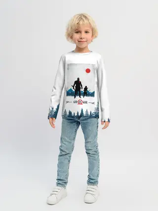 Детский лонгслив / God whith son