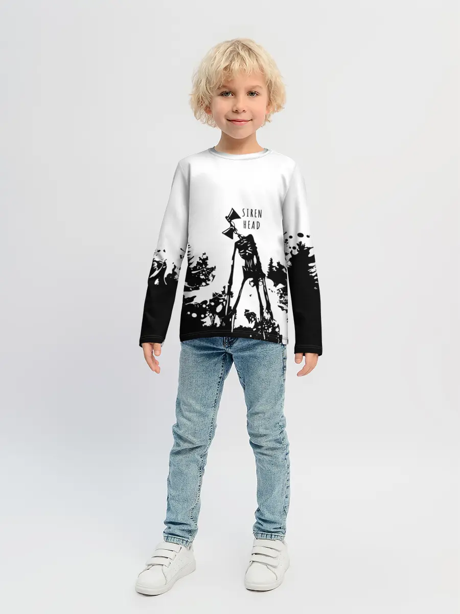 Детский лонгслив / Лес сиреноголового