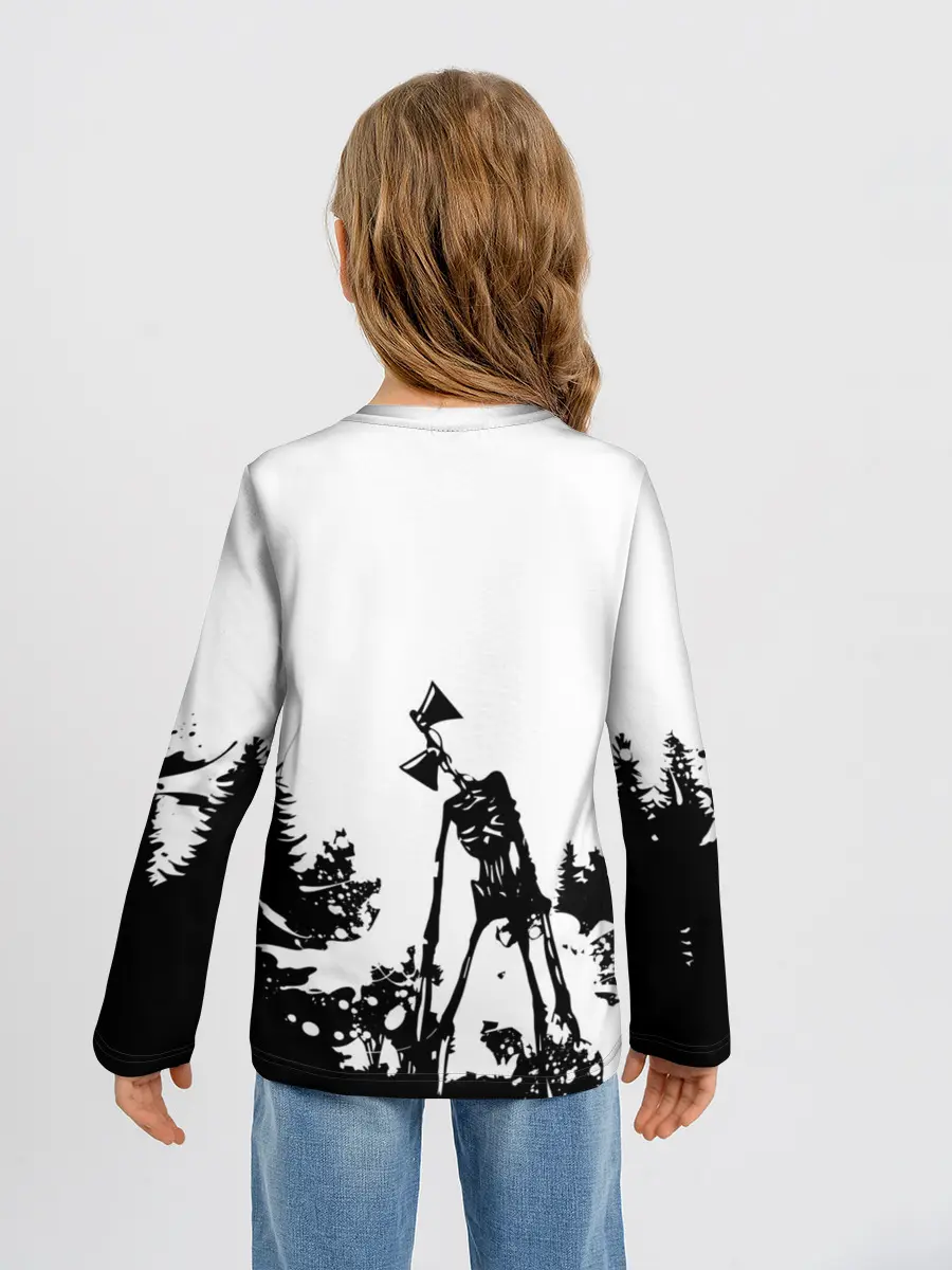 Детский лонгслив / Лес сиреноголового