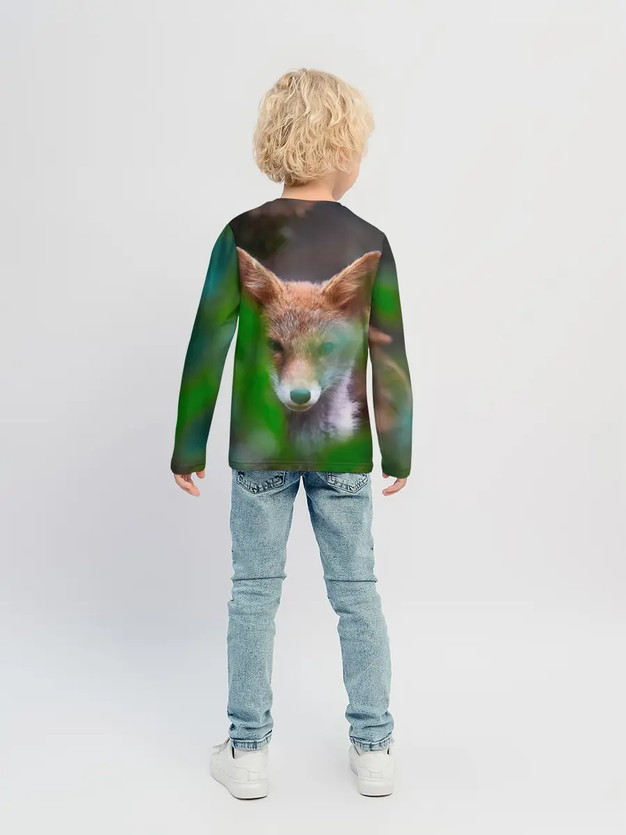 Детский лонгслив / Лисичка