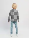 Детский лонгслив / Denim Patchwork