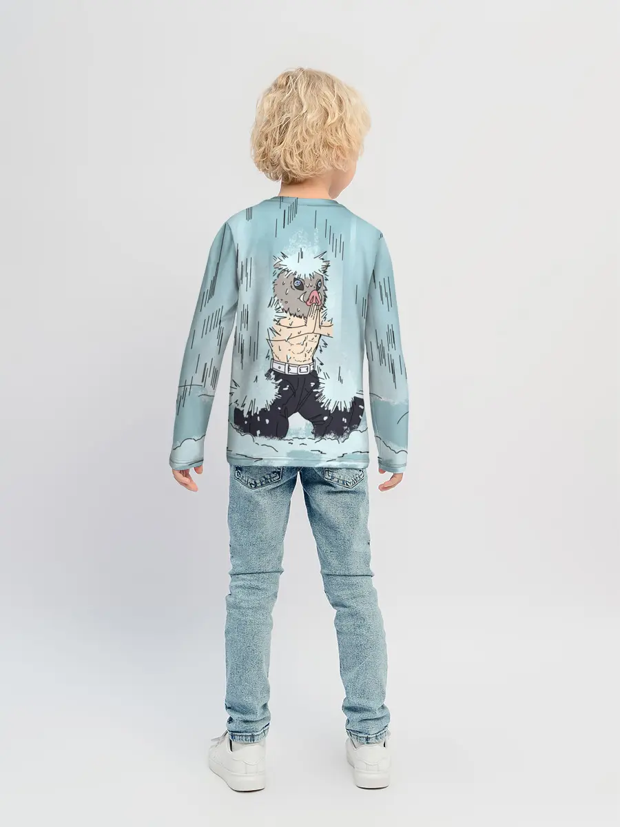 Детский лонгслив / МЕДИТАЦИЯ ИНОСКЕ