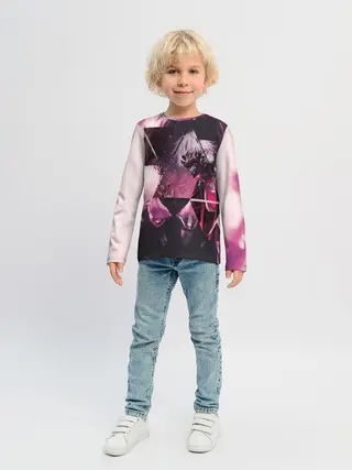 Детский лонгслив / Одноглазый король Канеки