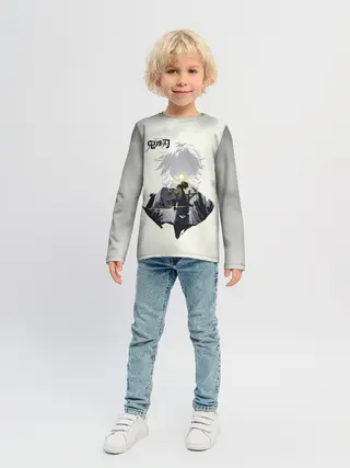 Детский лонгслив / Giyuu Tomiyoka Kimetsu no Yaib