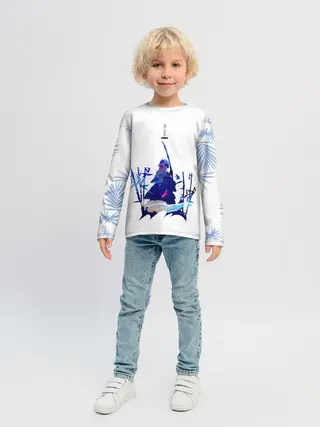 Детский лонгслив / Истребитель демонов : Kimetsu no Yaiba