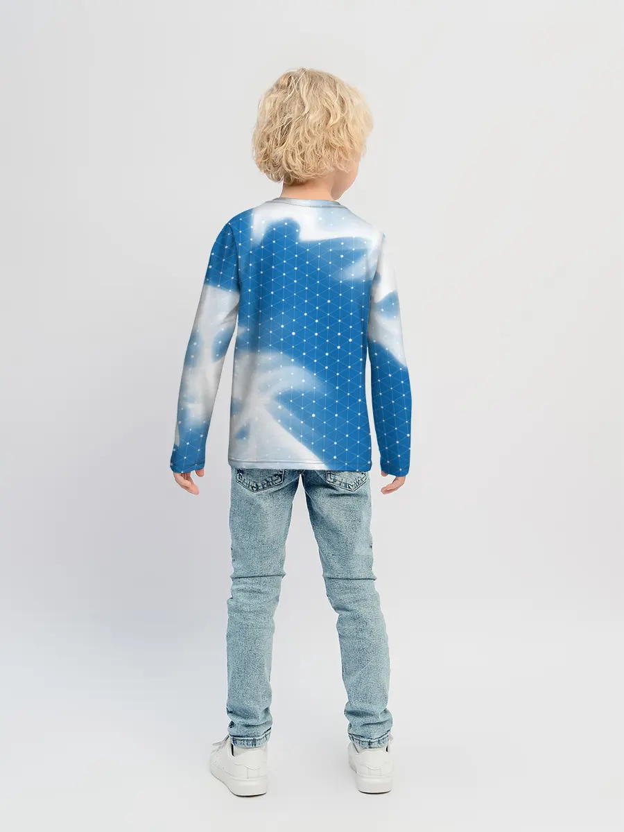 Детский лонгслив / БМВ - Пламя