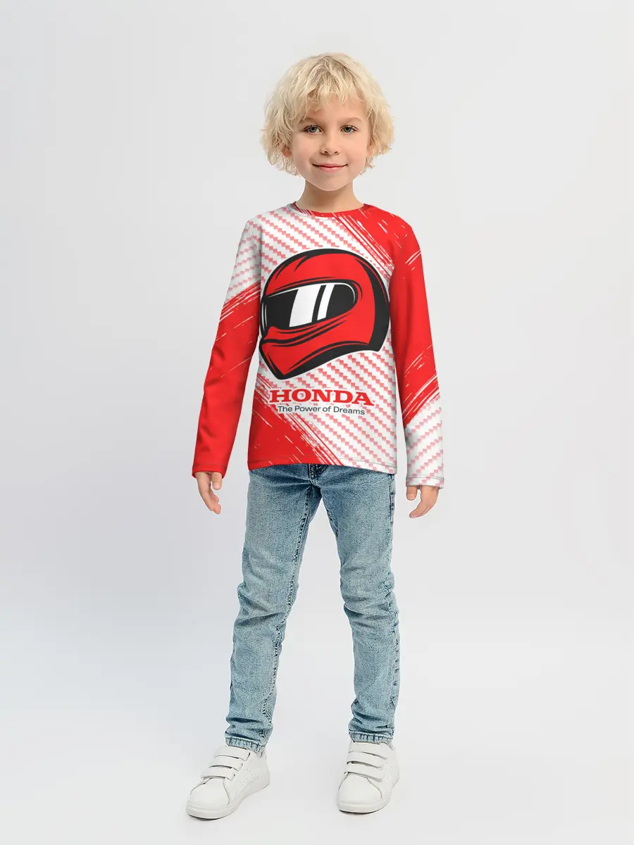 Детский лонгслив / Honda - Strokes