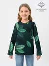 Детский лонгслив / листва