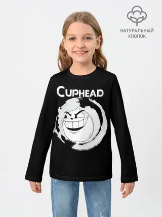 Детский лонгслив / босс caphead