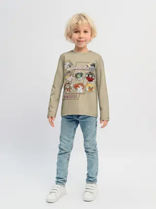 Детский лонгслив / Боссы caphead