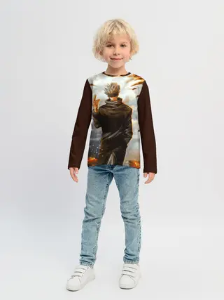 Детский лонгслив / Магическая битва