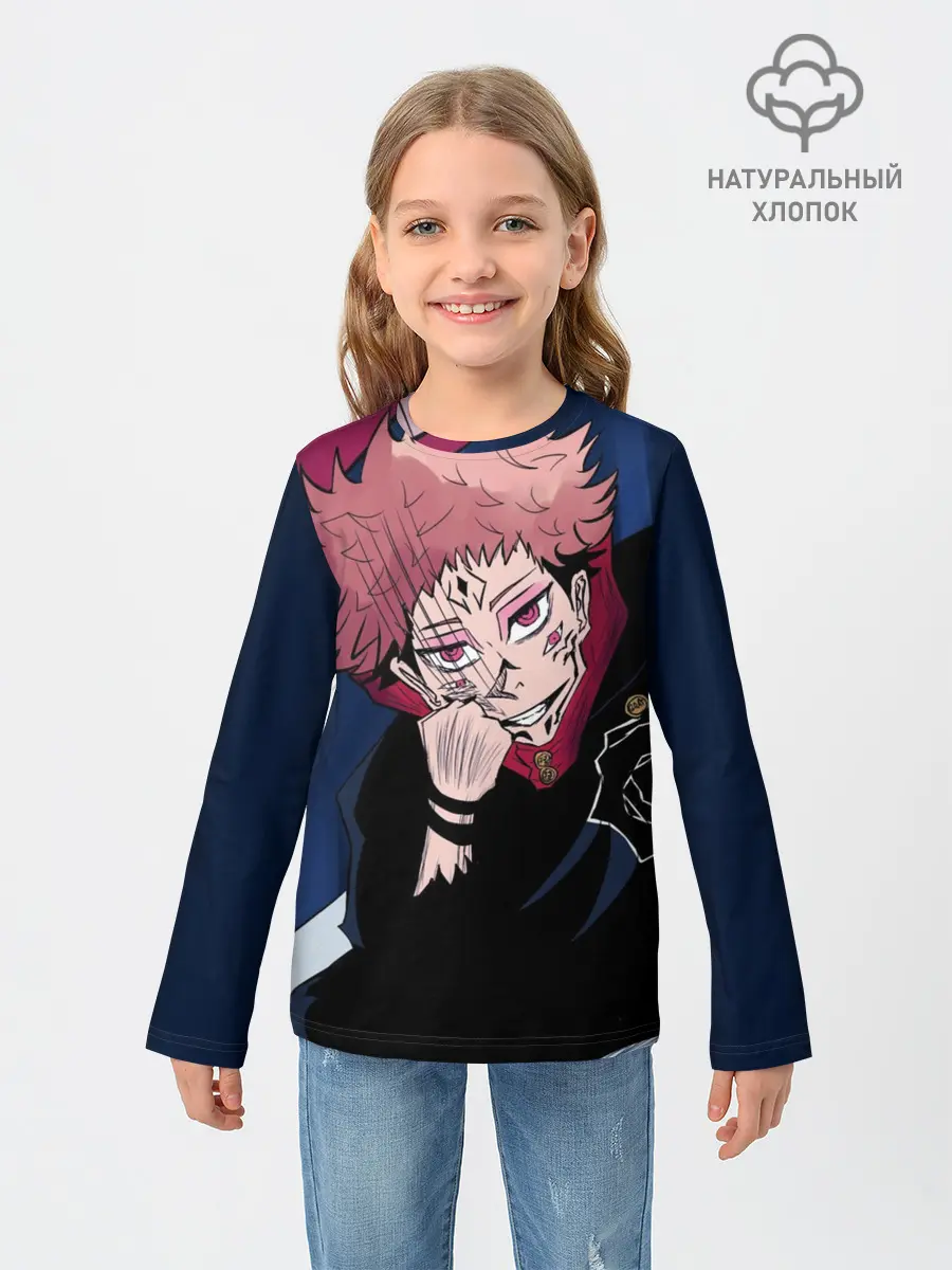Детский лонгслив / Магическая битва