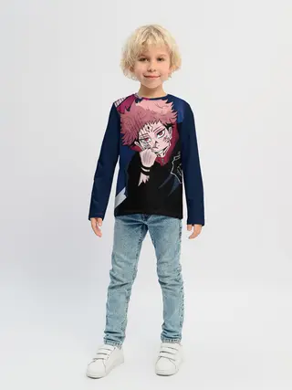 Детский лонгслив / Магическая битва