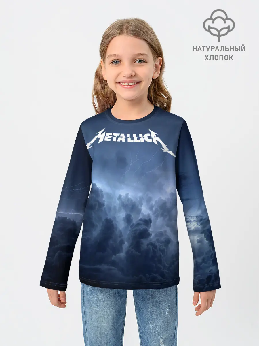 Детский лонгслив / METALLICA | МЕТАЛЛИКА