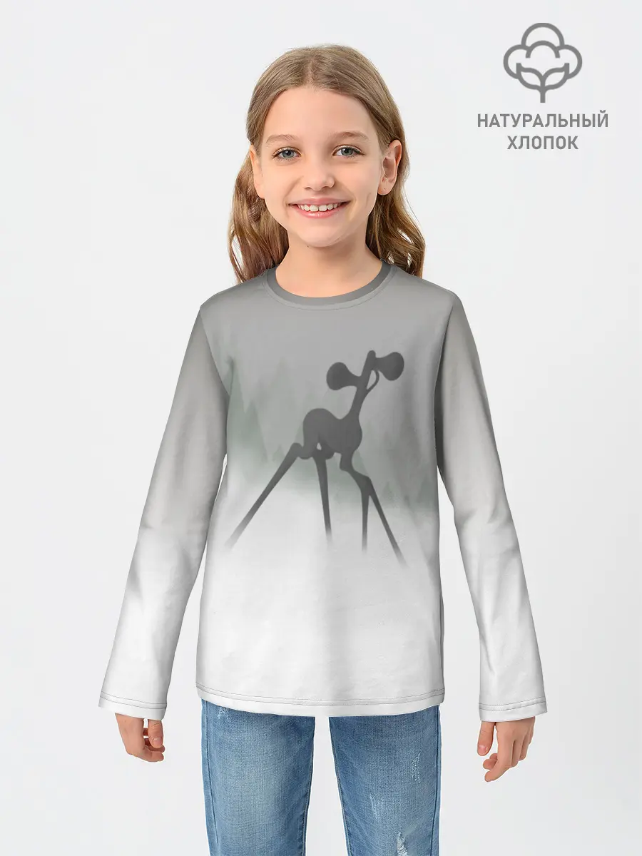 Детский лонгслив / Сиренеголовый олень